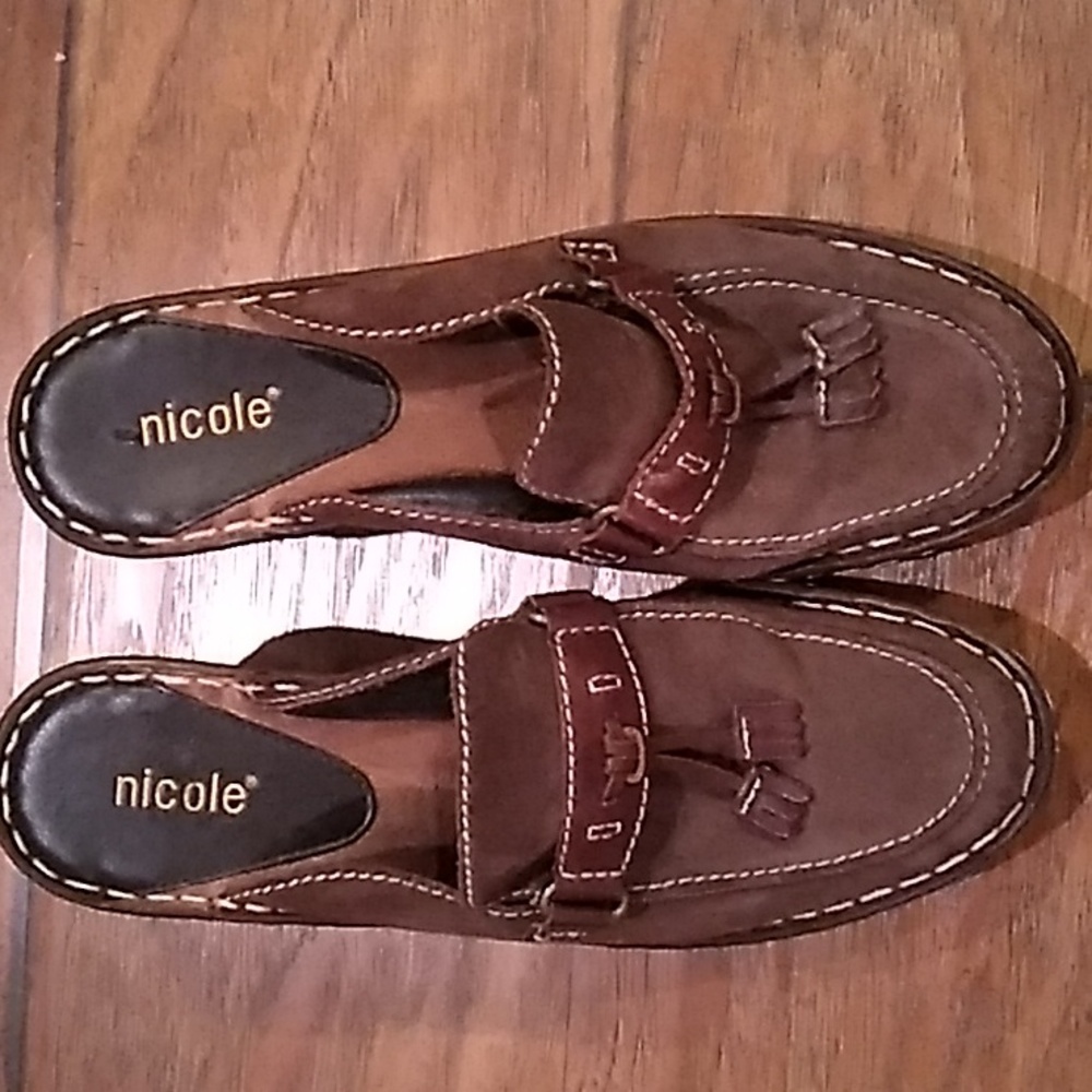 Nicole Markie Suede Mule size 7